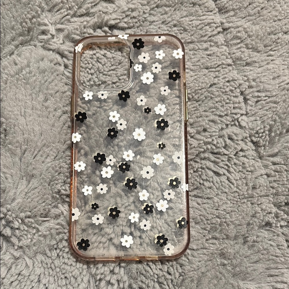 Floral Clear Phone Case